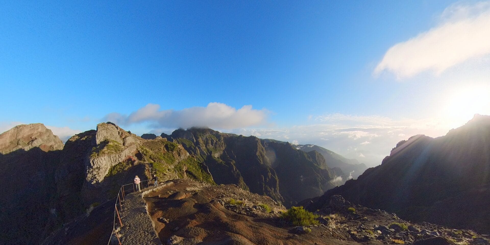 One of the views during the hike leaving from Pico De Arieiro in Madeira