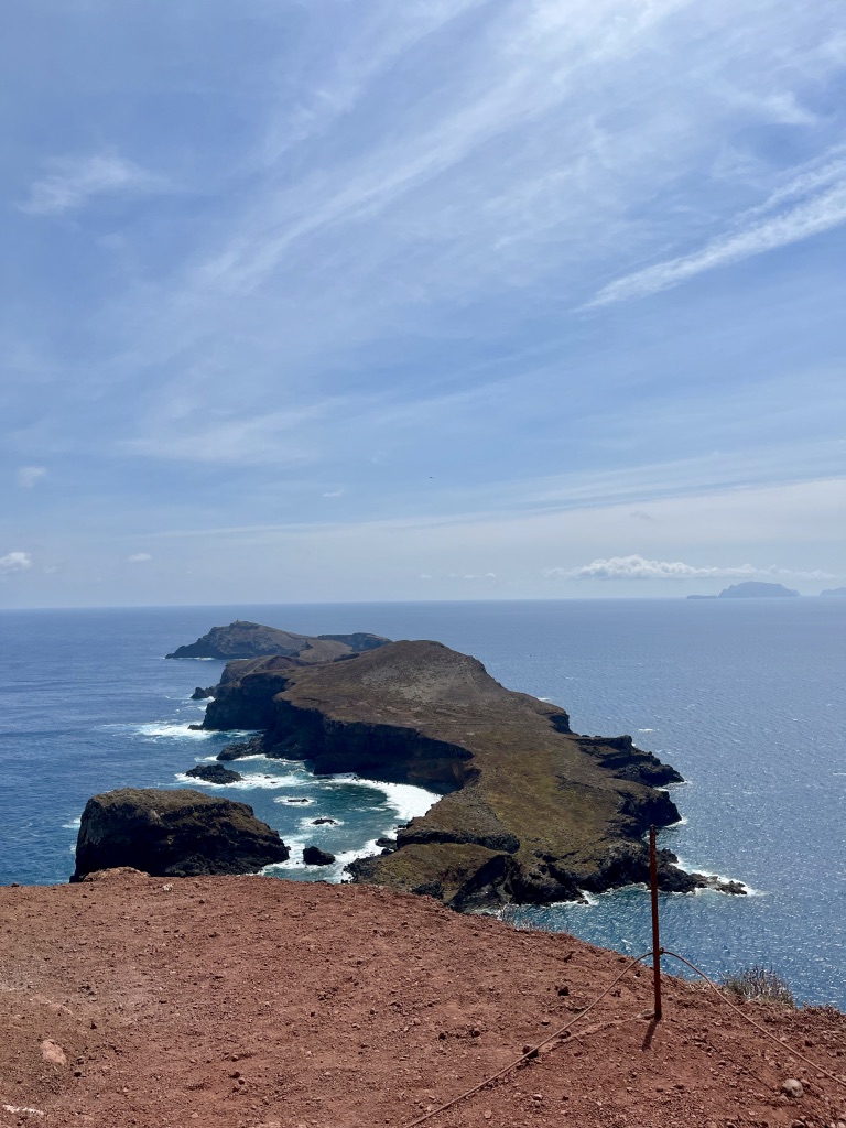 Tail of the ponta the Sao Lourenço peninsula