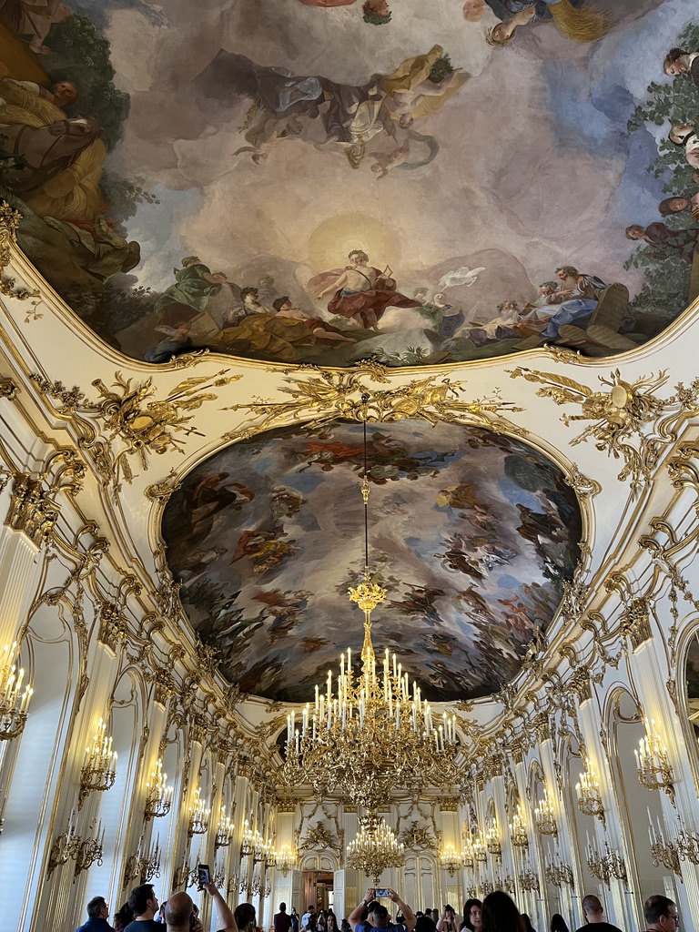Ceiling at the Schönnbrunn palace in Vienna