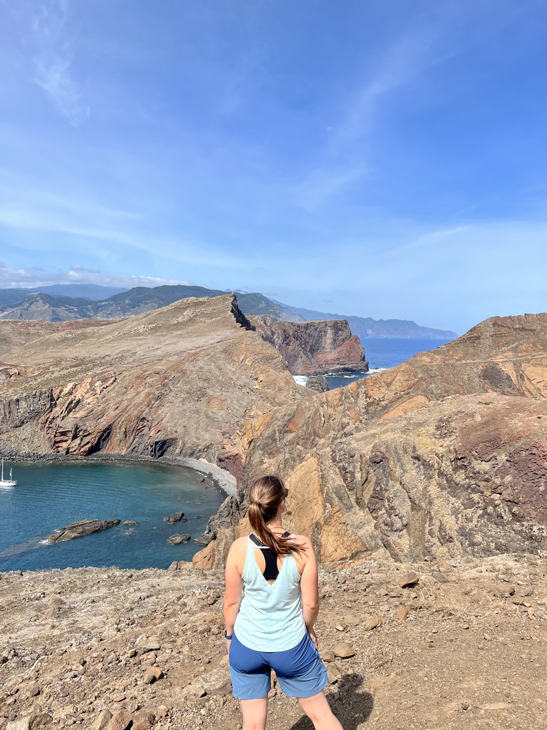 View on the ponta de sao lourenço hike, firt hike of this madeira itinerary